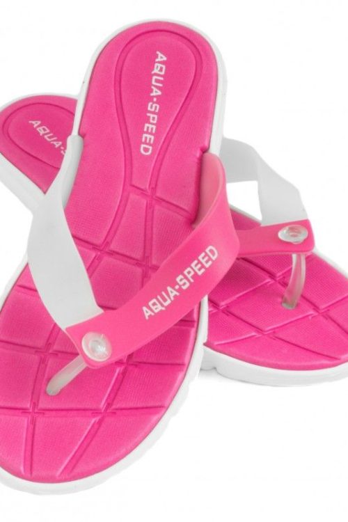Aqua-Speed Bali slippers pink-white 05 479