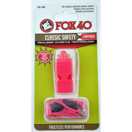FOX Classic svilpe + aukla 9903-0408 rozā