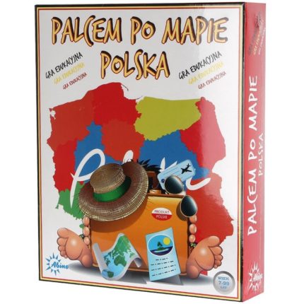 Pirštų žaidimas Lenkijos žemėlapyje