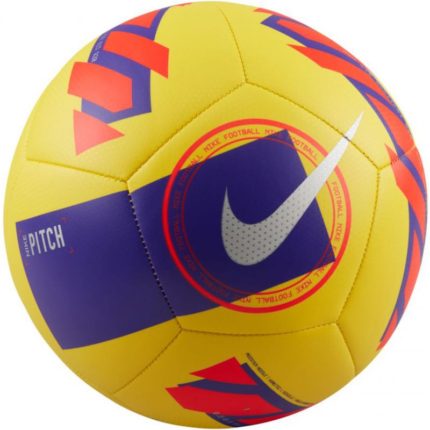 Football Nike NK Pitch - FA21 yellow-purple DC2380 710