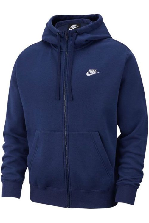 Nike NSW Club Hoodie FZ M BV2645-410 sweatshirt