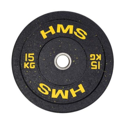 Płyta olimpijska HMS YELLOW BUMPER 15 kg HTBR15