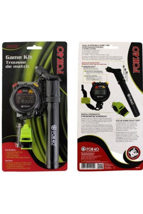 Whistle, pump stopwatch – Fox 40 trainer set 6906-0600