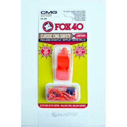 Whistle Fox 40 CMG Classic Safety + string 9603-0308 orange