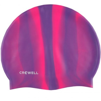 Crowell Multi-Flame-05 silicone swimming cap