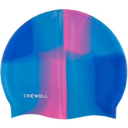 Silikonová plavecká čepice Crowell Multi-Flame-09