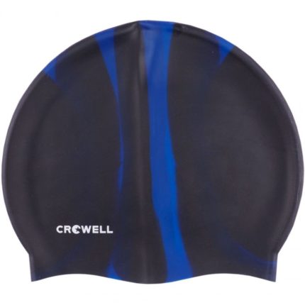 Καπέλο κολύμβησης σιλικόνης Crowell Multi-Flame-11