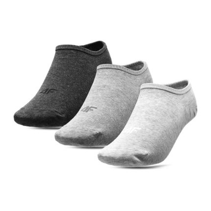 Socks 4F H4L22-SOD301 cool light gray / gray melange