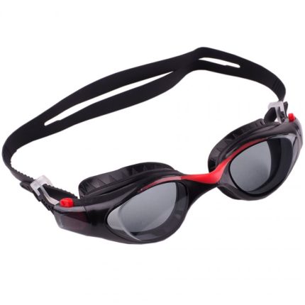 Óculos de natação Crowell Splash Jr okul-splash-preto-vermelho