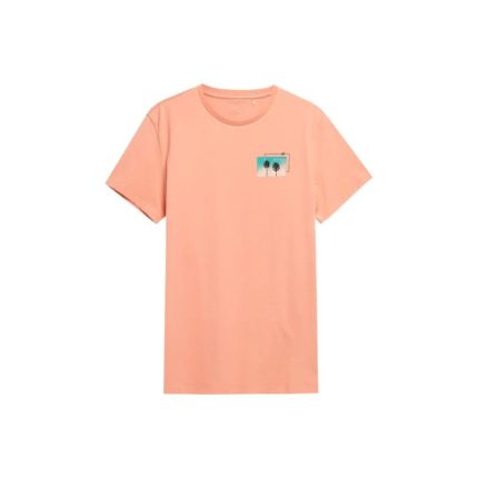 T-shirt 4F M H4L22-TSM043 salmone