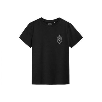 T-shirt 4F Junior HJZ21-JTSM007B black