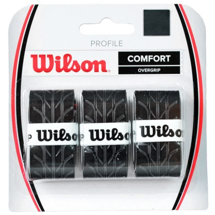 Wilson Profiole Comfort Overgrip WRZ4025BK apvalks