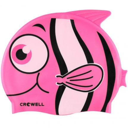 Καπέλο κολύμβησης σιλικόνης μεγέθους Crowell Nemo-Jr