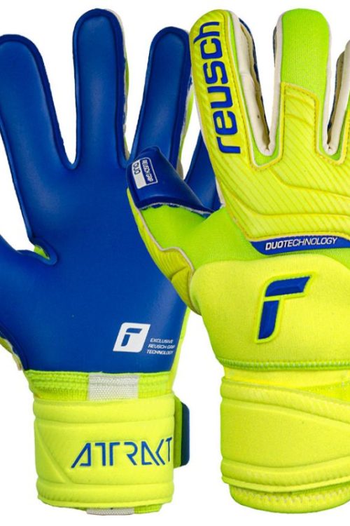 Goalkeeper gloves Reusch Attrakt Duo Ortho-Tec M 52 70 050 2199