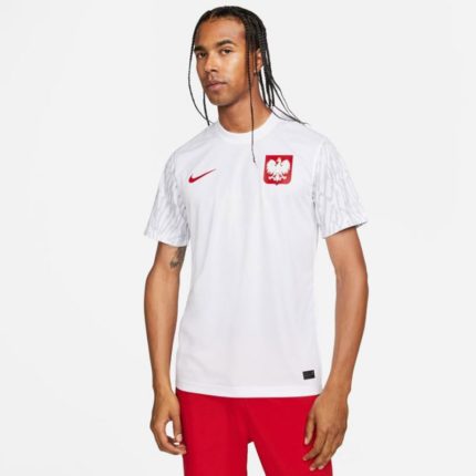 Nike Poland Football Top Home M DN0749 100 marškinėliai