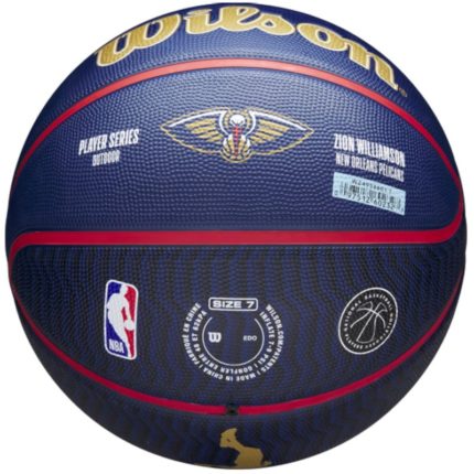 Wilson NBA žaidėjo piktograma „Zion“ krepšinis Williamson lauko kamuolys WZ4008601XB7