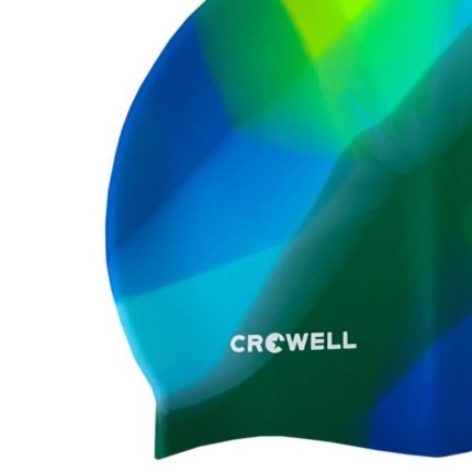 Crowell Multi Flame silicone swimming cap col. 20
