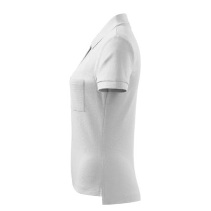 Малфини Памучна поло мајица В МЛИ-21300 бела