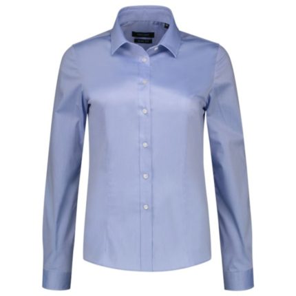Blusa elástica ajustada Malfini W MLI-T24TC azul