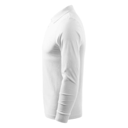 Malfini Single J. LS M MLI-21100 fehér pólóing