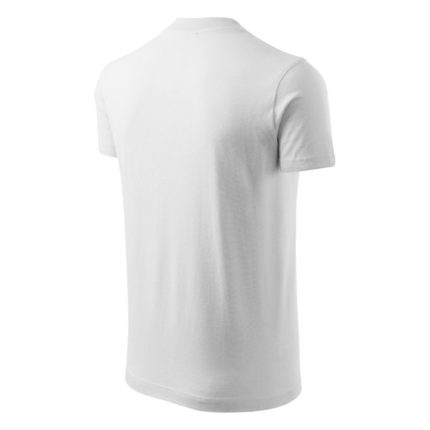 Malfini T-shirt Col V M MLI-10200 blanc
