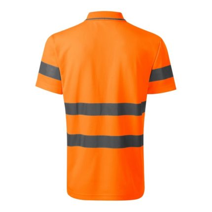 Rimeck HV Runway M polo krekls MLI-2V998 fluorescējoša oranža