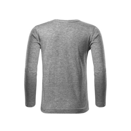 T 恤 Malfini Fit-T LS Jr MLI-12112 深灰色混色