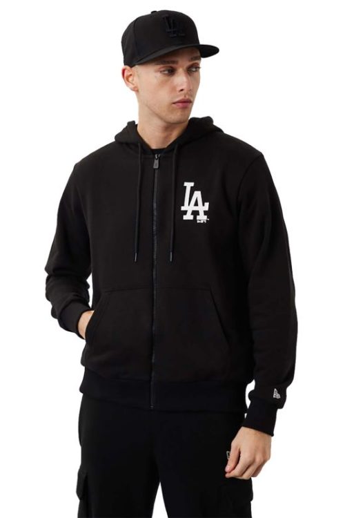 New Era Mlb League Los Angeles Dodgers Essential Zip Hoodie M 60284775