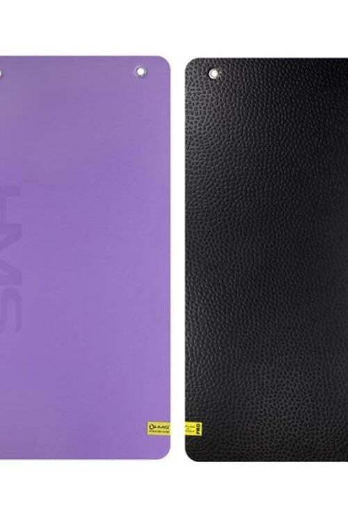 Club fitness mat with holes HMS Premium MFK01 Violet Black