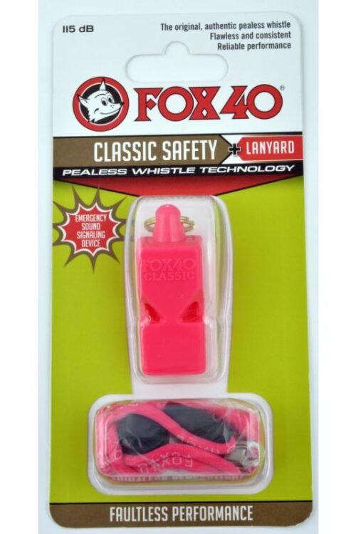 FOX Classic whistle + string 9903-0408 pink