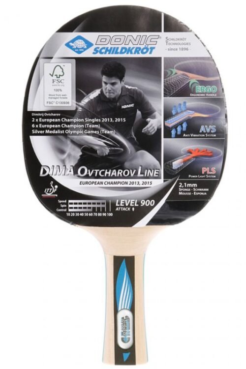 PING PONGA DONIC OVTCHAROV 900 754415 RACKET