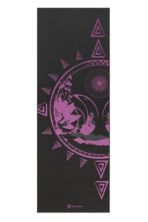 Double-sided yoga mat Gaiam “BE FREE” 6mm 62031